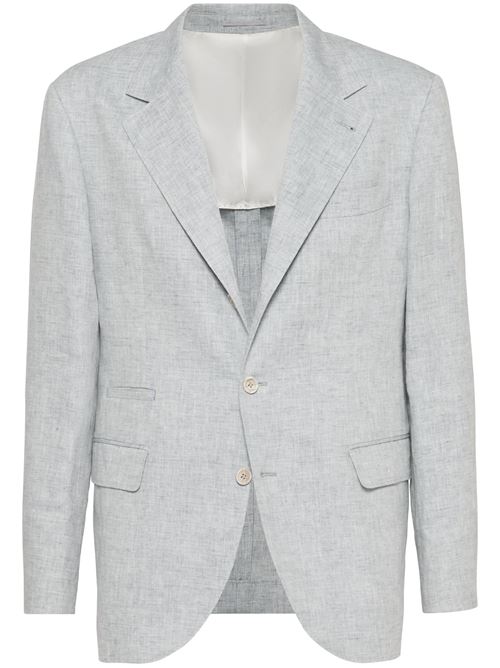 Linen blazer BRUNELLO CUCINELLI | MB4307BTDC076